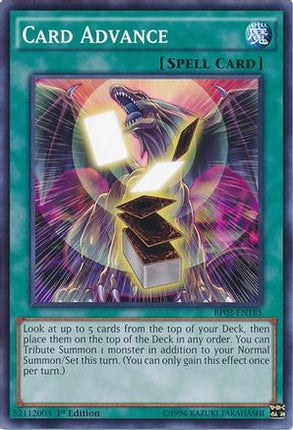 Card Advance (Common / Short Print) [BP03-EN185] 1st Edition
