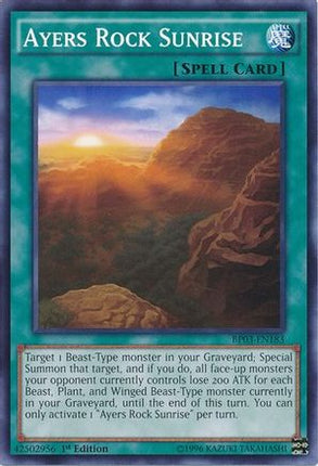 Ayers Rock Sunrise (Common / Short Print) [BP03-EN183] 1st Edition