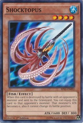 Shocktopus (Common / Short Print) [BP03-EN092] 1st Edition