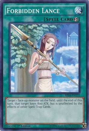 Forbidden Lance (Common / Short Print) [BP03-EN172] 1st Edition