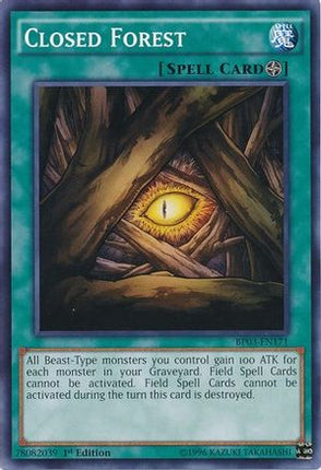 Closed Forest (Common / Short Print) [BP03-EN171] 1st Edition