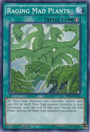 Raging Mad Plants (Common / Short Print) [BP03-EN165] 1st Edition