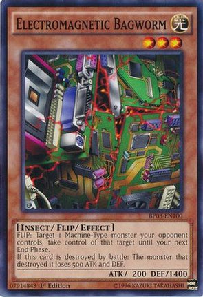 Electromagnetic Bagworm (Common / Short Print) [BP03-EN100] 1st Edition