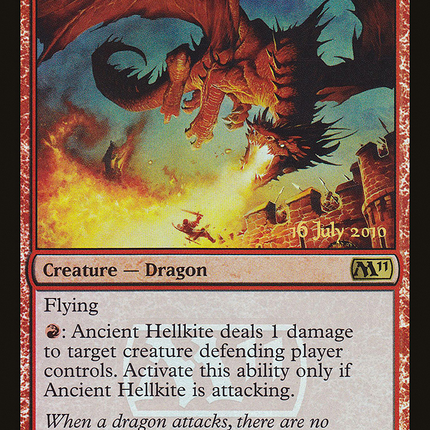 Ancient Hellkite [Magic 2011 Promos] Foil