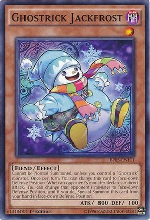 Ghostrick Jackfrost (Common / Short Print) [BP03-EN111] 1st Edition