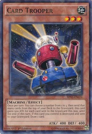 Card Trooper (Shatterfoil) (Shatterfoil Rare) [BP03-EN026] 1st Edition