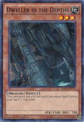 Dweller in the Depths (Shatterfoil) (Shatterfoil Rare) [BP03-EN029] 1st Edition