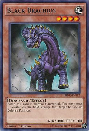 Black Brachios (Rare) [BP03-EN112] 1st Edition