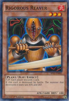 Rigorous Reaver (Shatterfoil) (Shatterfoil Rare) [BP03-EN045] 1st Edition