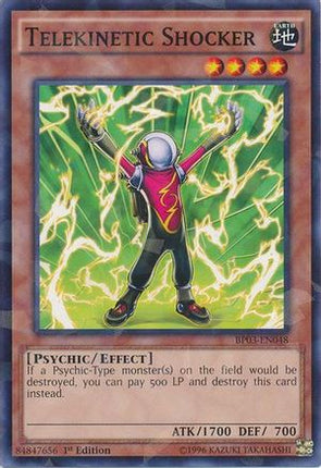 Telekinetic Shocker (Shatterfoil) (Shatterfoil Rare) [BP03-EN048] 1st Edition