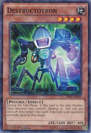 Destructotron (Shatterfoil) (Shatterfoil Rare) [BP03-EN049] 1st Edition