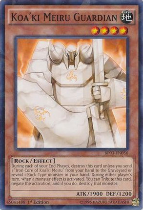 Koa'ki Meiru Guardian (Shatterfoil) (Shatterfoil Rare) [BP03-EN056] 1st Edition