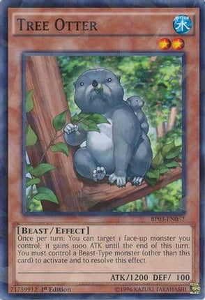 Tree Otter (Shatterfoil) (Shatterfoil Rare) [BP03-EN062] 1st Edition