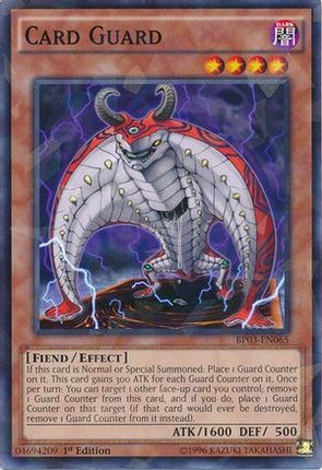 Card Guard (Shatterfoil) (Shatterfoil Rare) [BP03-EN065] 1st Edition