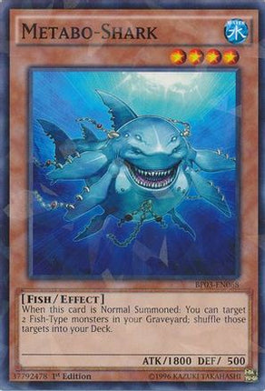 Metabo-Shark (Shatterfoil) (Shatterfoil Rare) [BP03-EN068] 1st Edition