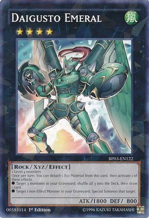 Daigusto Emeral (Shatterfoil) (Shatterfoil Rare) [BP03-EN122] 1st Edition