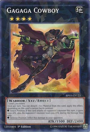 Gagaga Cowboy (Shatterfoil) (Shatterfoil Rare) [BP03-EN123] 1st Edition