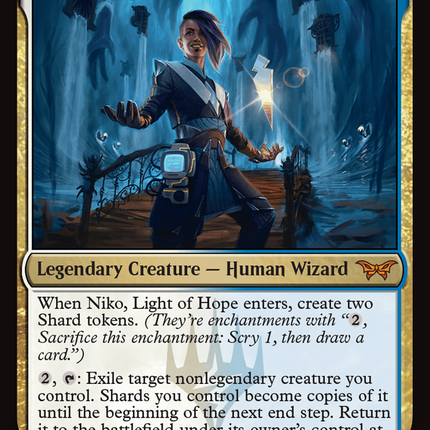 Niko, Light of Hope [Duskmourn: House of Horror] Foil