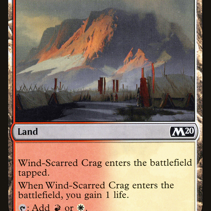 Wind-Scarred Crag [Core Set 2020]