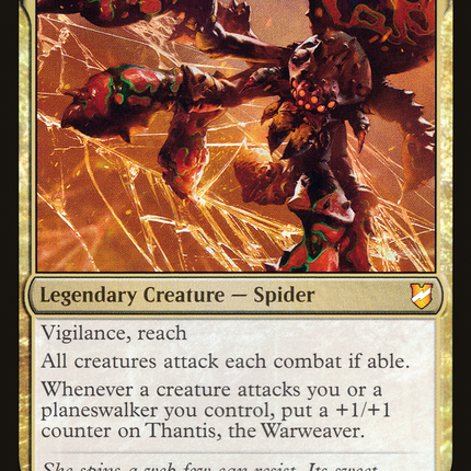 Thantis, the Warweaver [Commander 2018] Foil