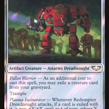 Redemptor Dreadnought [Warhammer 40,000 Commander] Surge Foil