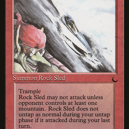 Goblin Rock Sled [The Dark]