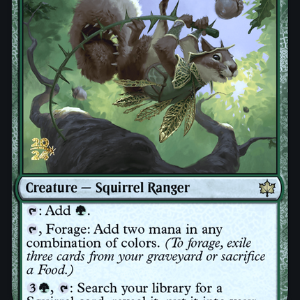 Thornvault Forager [Bloomburrow Promos] Prerelease Foil