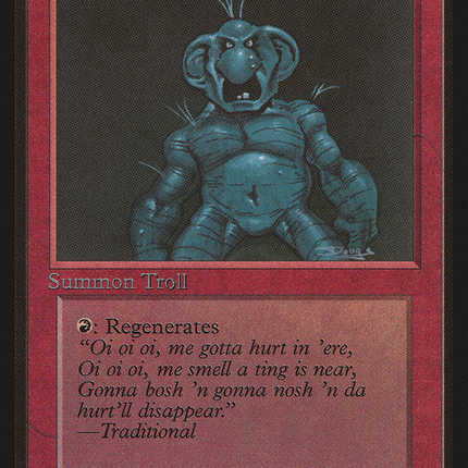 Uthden Troll [Limited Edition Beta]
