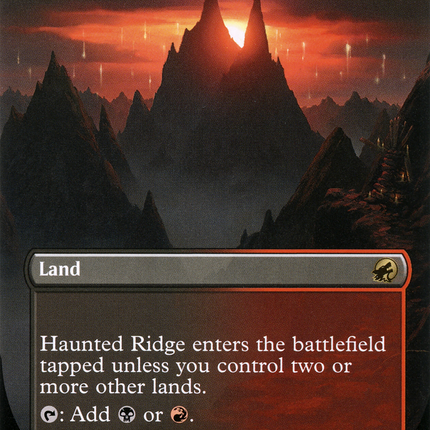 Haunted Ridge (Borderless) [Innistrad: Midnight Hunt]