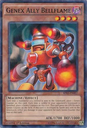 Genex Ally Bellflame (Shatterfoil) (Shatterfoil Rare) [BP03-EN082] 1st Edition