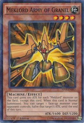 Meklord Army of Granel (Shatterfoil) (Shatterfoil Rare) [BP03-EN083] 1st Edition