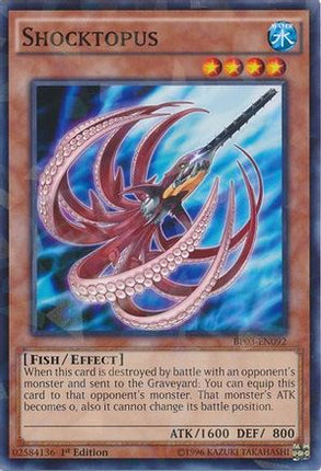 Shocktopus (Shatterfoil) (Shatterfoil Rare) [BP03-EN092] 1st Edition