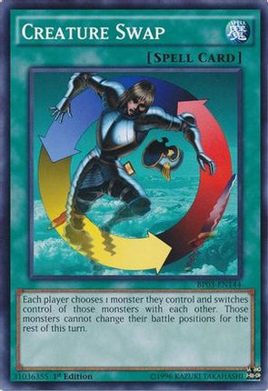 Creature Swap (Common / Short Print) [BP03-EN144] 1st Edition