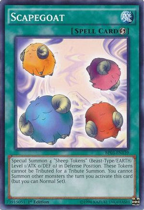 Scapegoat (Common / Short Print) [BP03-EN139] 1st Edition
