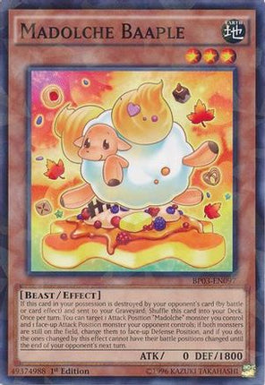 Madolche Baaple (Shatterfoil) (Shatterfoil Rare) [BP03-EN097] 1st Edition