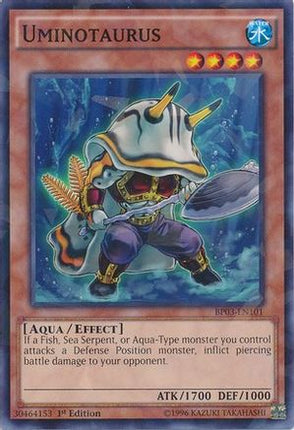 Uminotaurus (Shatterfoil) (Shatterfoil Rare) [BP03-EN101] 1st Edition