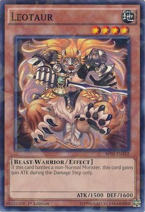 Leotaur (Shatterfoil) (Shatterfoil Rare) [BP03-EN102] 1st Edition
