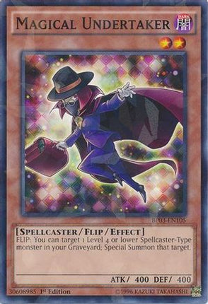 Magical Undertaker (Shatterfoil) (Shatterfoil Rare) [BP03-EN105] 1st Edition