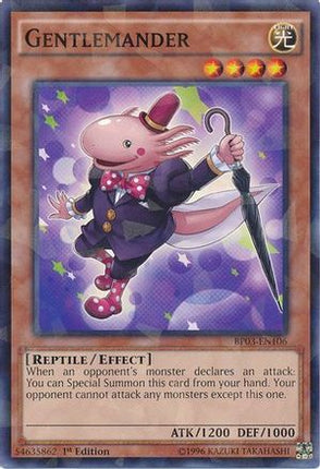 Gentlemander (Shatterfoil) (Shatterfoil Rare) [BP03-EN106] 1st Edition