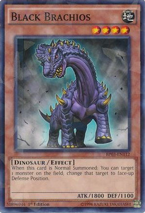 Black Brachios (Shatterfoil) (Shatterfoil Rare) [BP03-EN112] 1st Edition