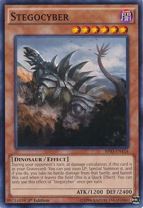 Stegocyber (Common / Short Print) [BP03-EN114] 1st Edition