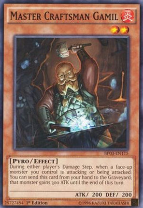 Master Craftsman Gamil (Shatterfoil) [BP03-EN115] Common