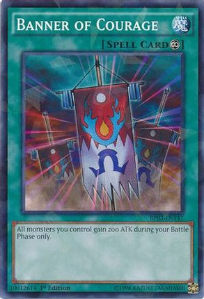 Banner of Courage (Shatterfoil) (Shatterfoil Rare) [BP03-EN147] 1st Edition