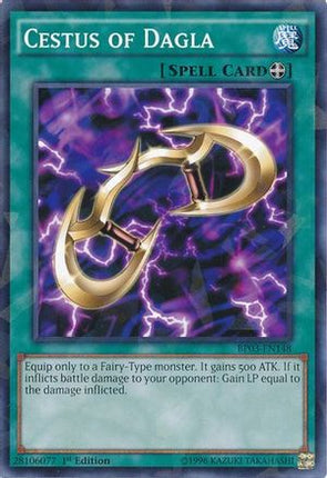 Cestus of Dagla (Shatterfoil) (Shatterfoil Rare) [BP03-EN148] 1st Edition