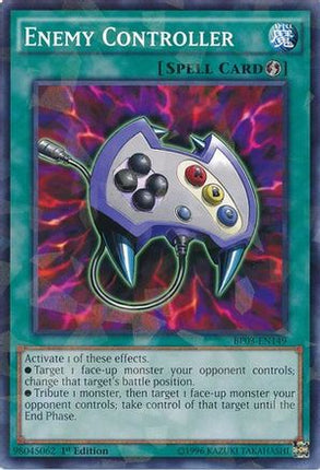 Enemy Controller (Shatterfoil) (Shatterfoil Rare) [BP03-EN149] 1st Edition