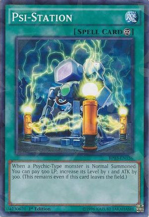 Psi-Station (Shatterfoil) (Shatterfoil Rare) [BP03-EN156] 1st Edition