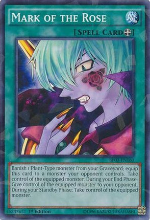 Mark of the Rose (Shatterfoil) (Shatterfoil Rare) [BP03-EN160] 1st Edition