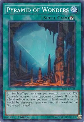 Pyramid of Wonders (Shatterfoil) (Shatterfoil Rare) [BP03-EN168] 1st Edition