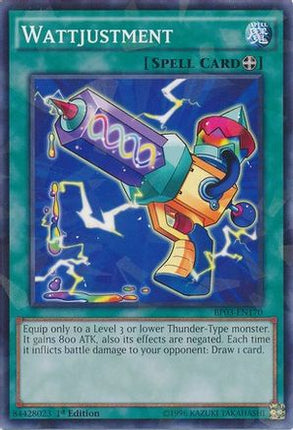 Wattjustment (Shatterfoil) (Shatterfoil Rare) [BP03-EN170] 1st Edition