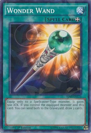 Wonder Wand (Shatterfoil) (Shatterfoil Rare) [BP03-EN173] 1st Edition